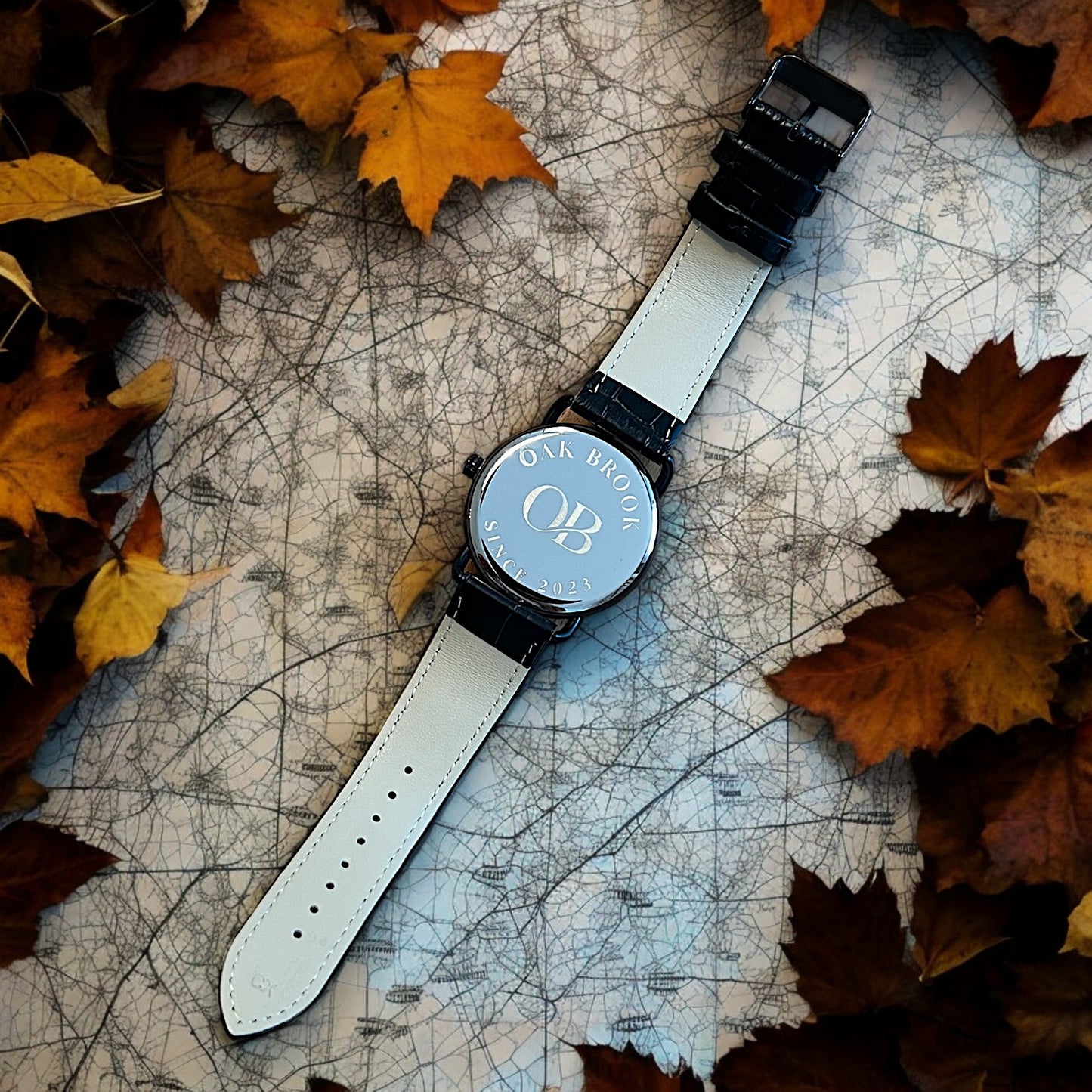 Oak Brook Heritage Leaf Signature Watch