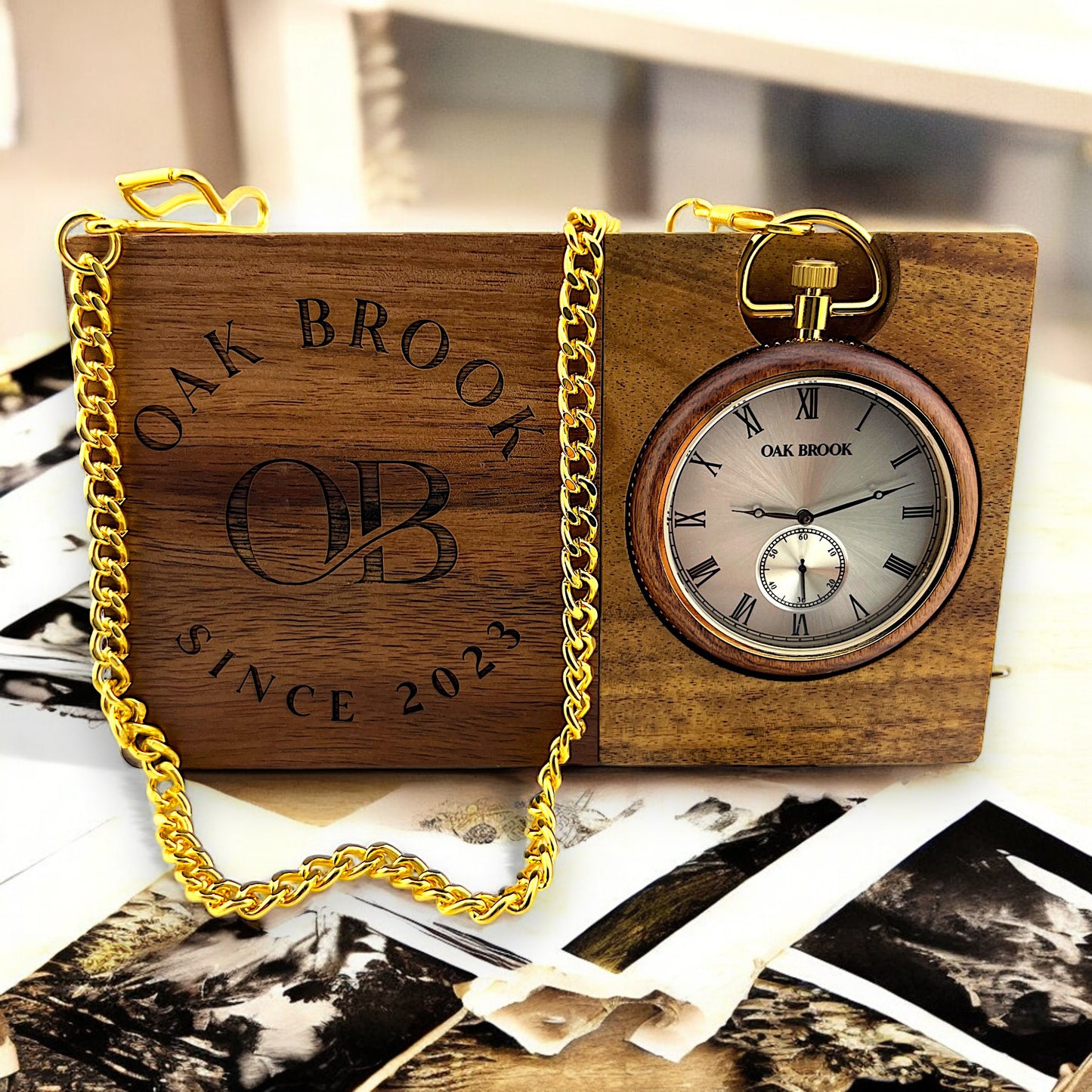 Oak Brook Methuselah Pocket Watch