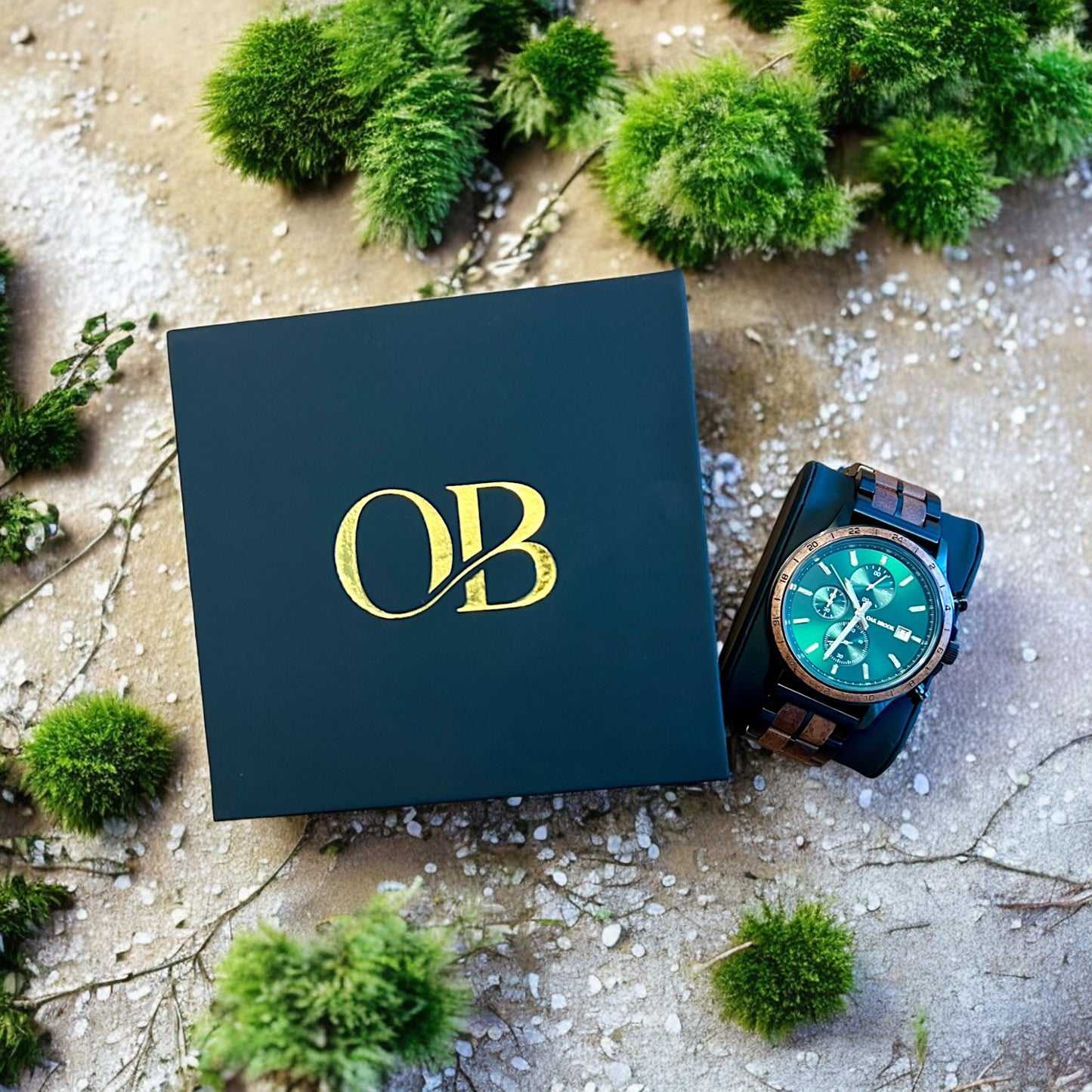 Oak Brook Montana Black Walnut Watch
