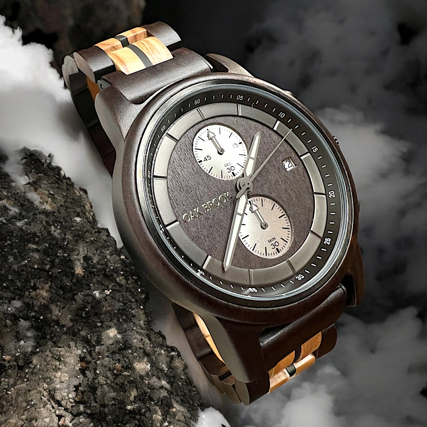 Oak Brook Verona Olive Watch