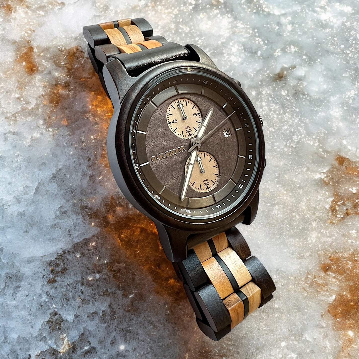 Oak Brook Verona Olive Watch