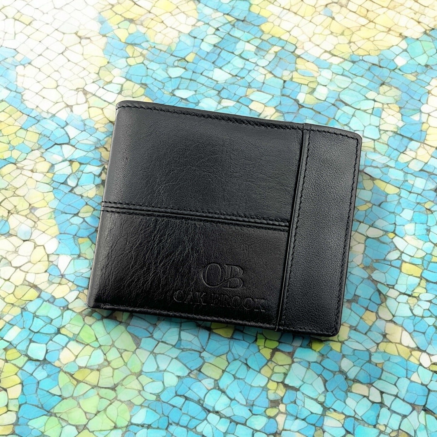 Oak Brook Washington Black Wallet