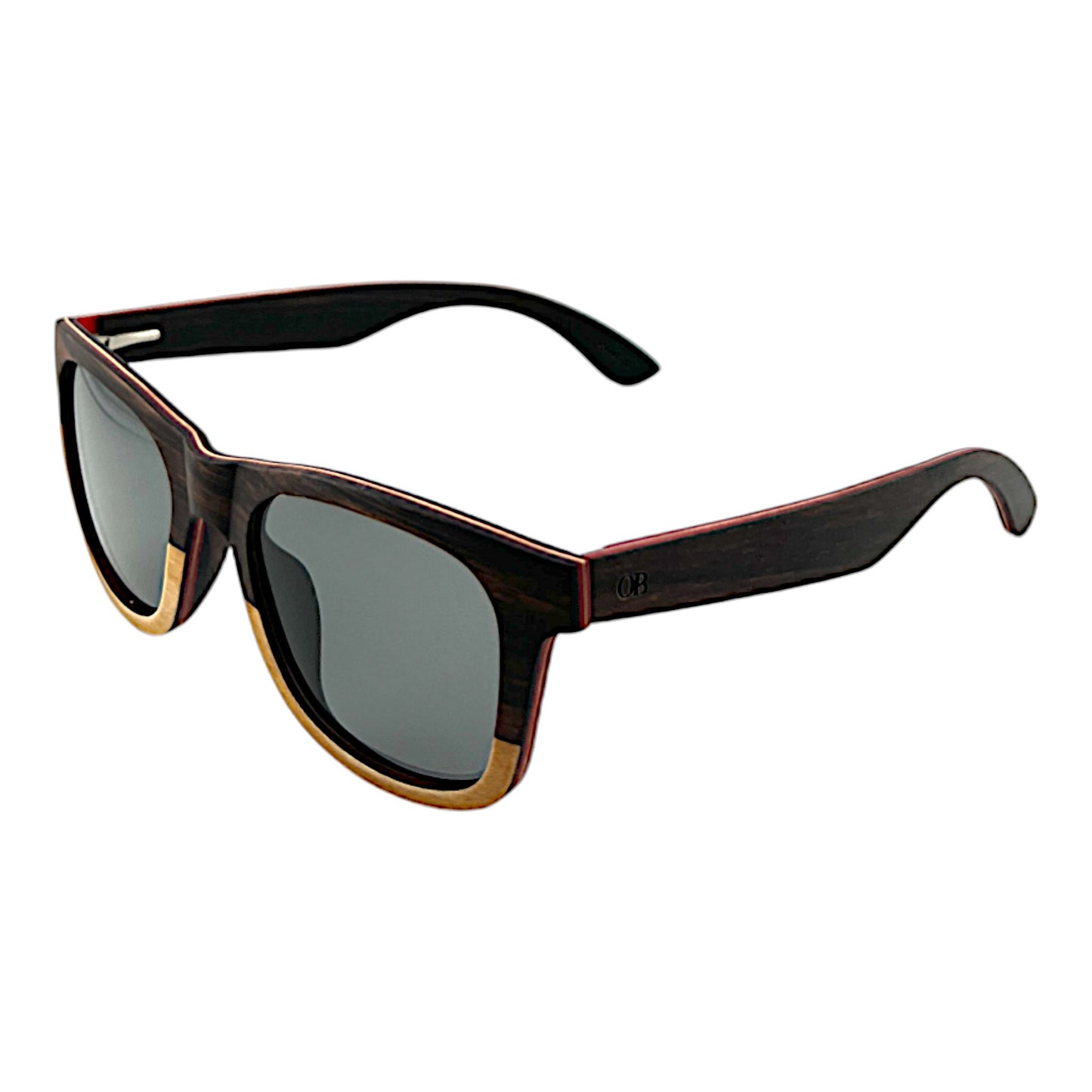 Oak Brook Miami Wooden Sunglasses