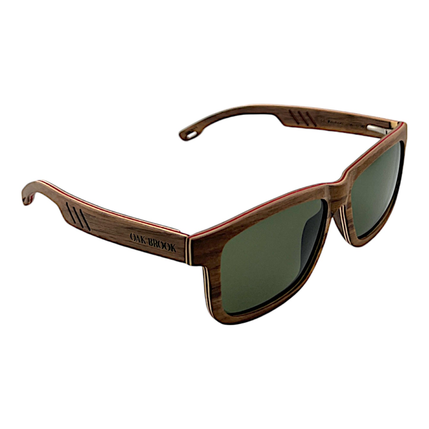 Oak Brook Newton Wooden Sunglasses
