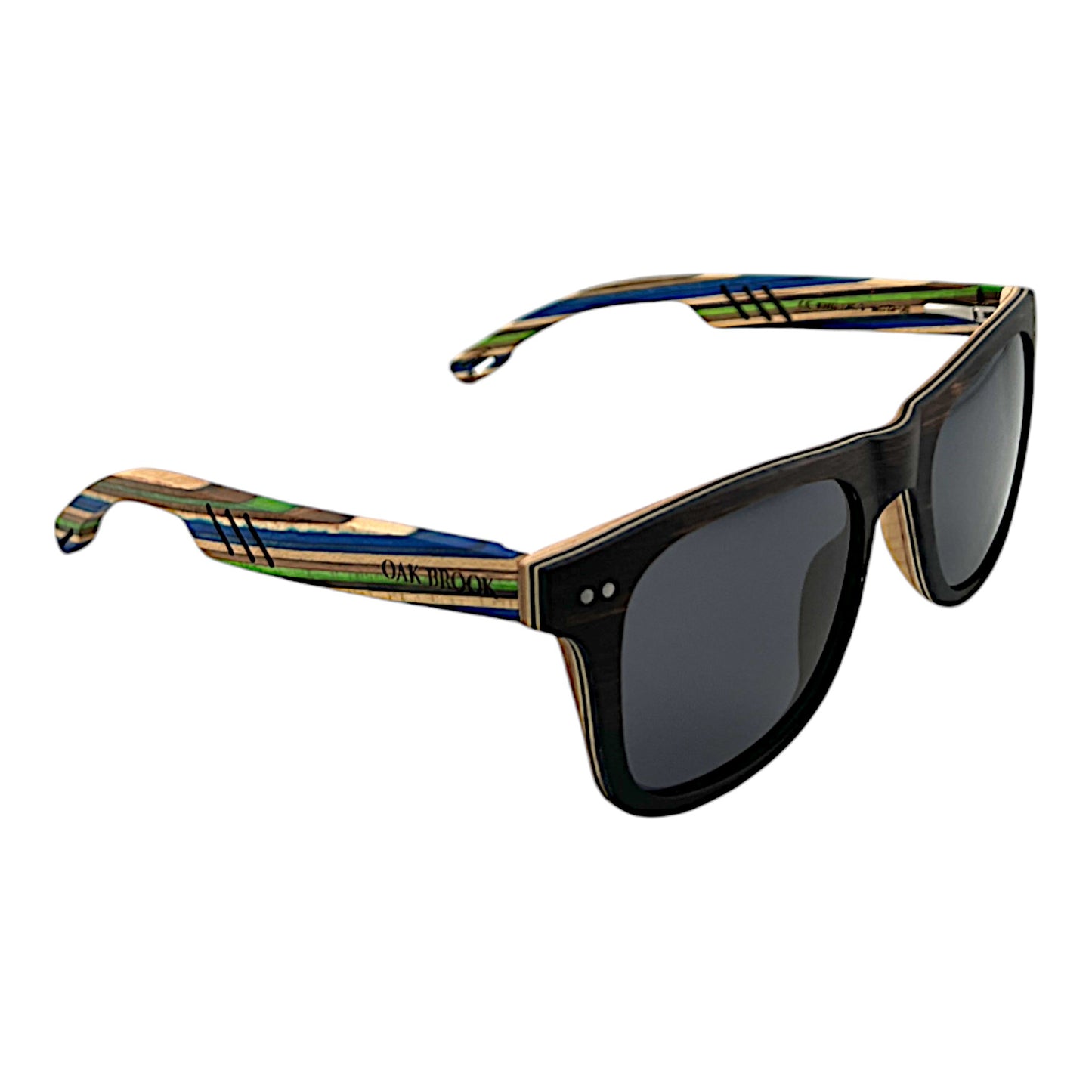 Oak Brook Osaka Wooden Sunglasses