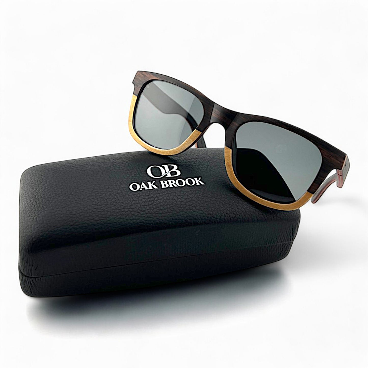 Oak Brook Miami Wooden Sunglasses