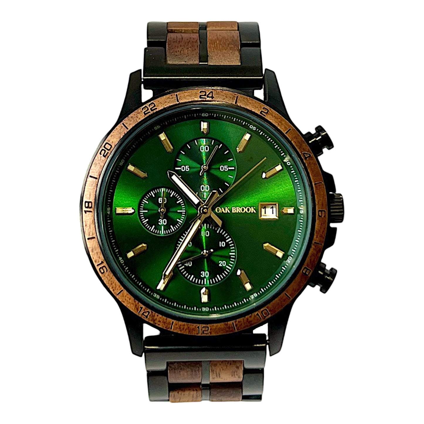 Oak Brook Montana Black Walnut Watch
